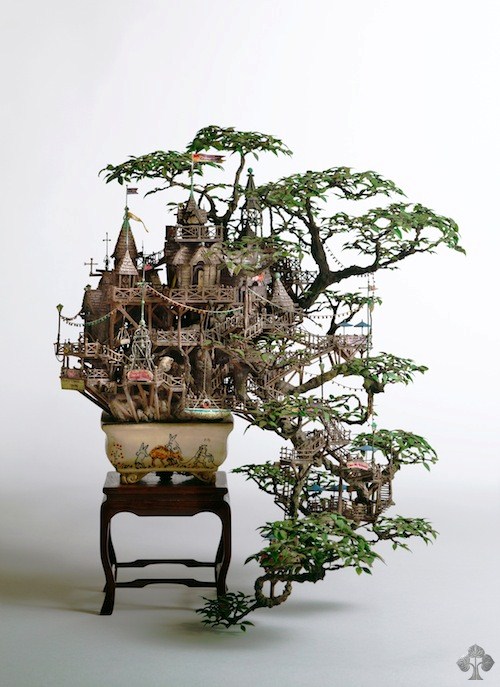 Bonsai tree house